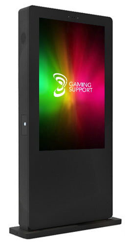 HD Outdoor Advertising Totem Sideview