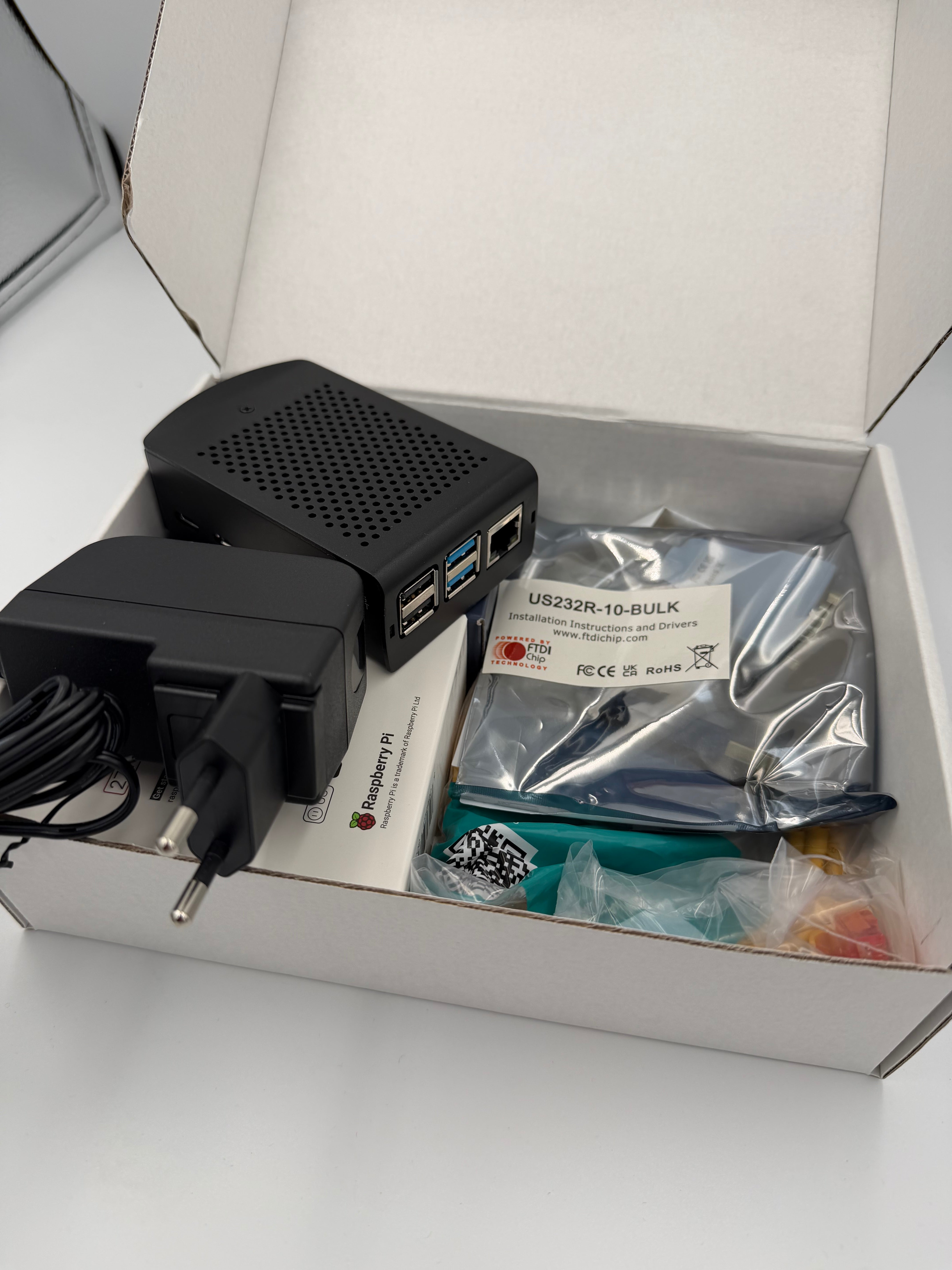 Serial Interface Board Kit for Gaming Support Jackpot Controller Sideview SIB