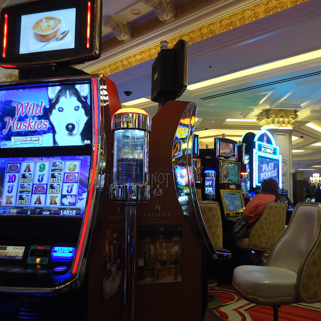 BonusBox™ Casino Jackpot Prize Dispenser in the Venetian Las Vegas