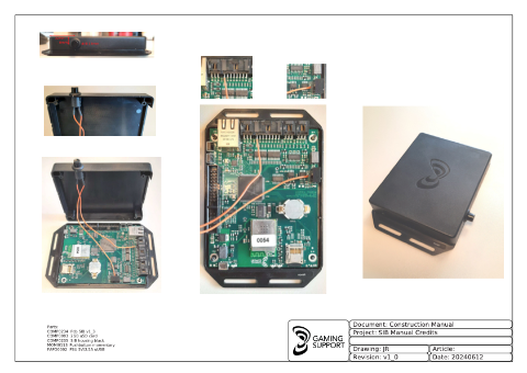 Manual SAS Credit Device