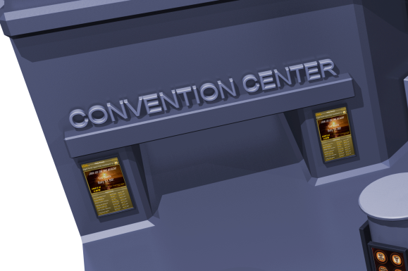 Grep-Cat Convention Center Display