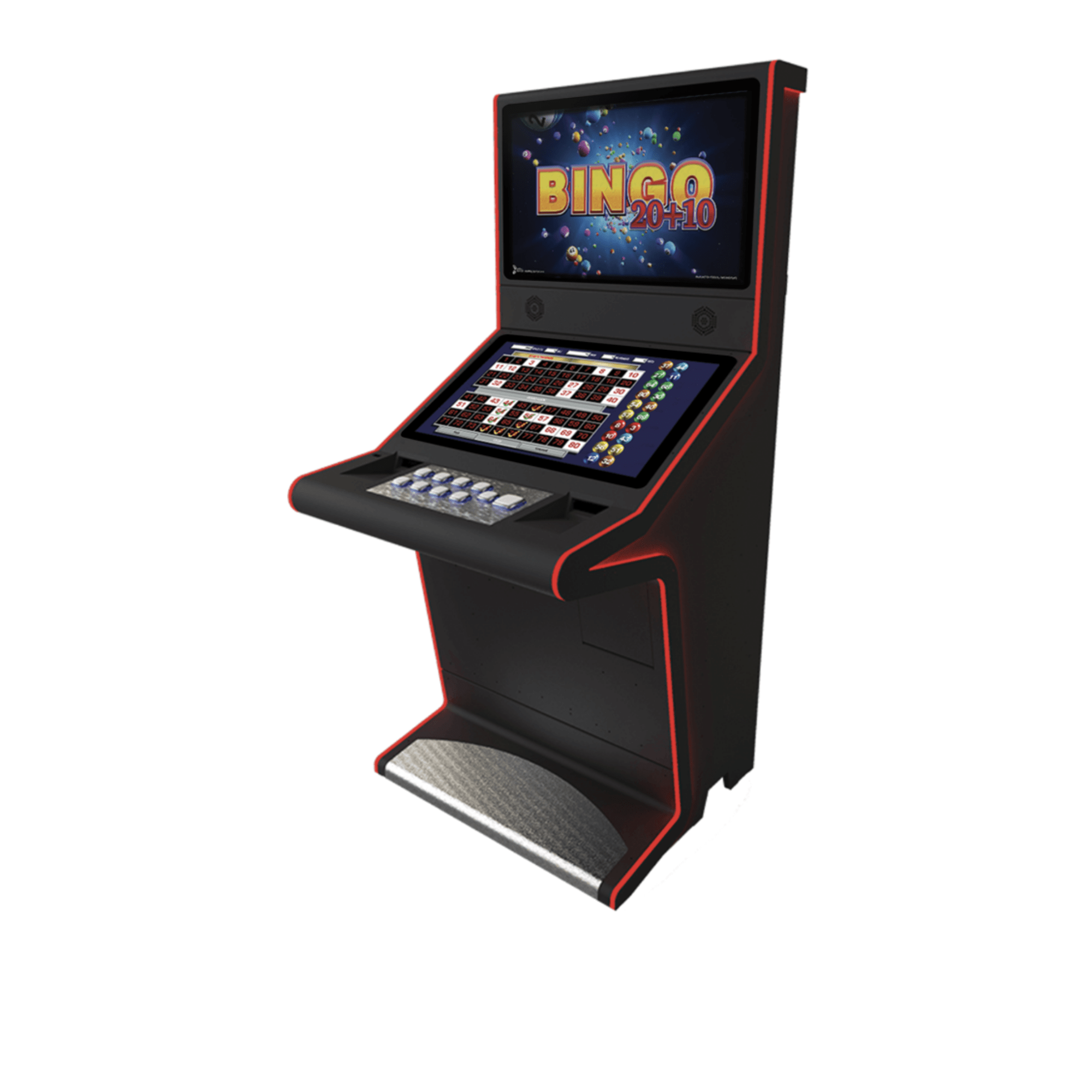 Bingo 20+2 Electronic Gaming Machine Screenshot Front view