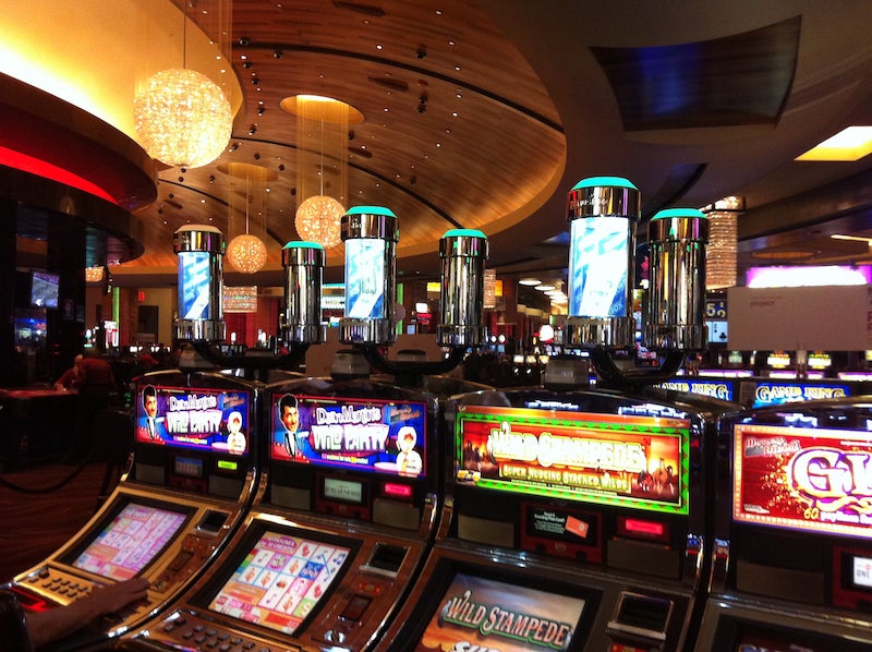 BonusBox™ Casino Jackpot Prize Dispenser in Casino on Slanttops