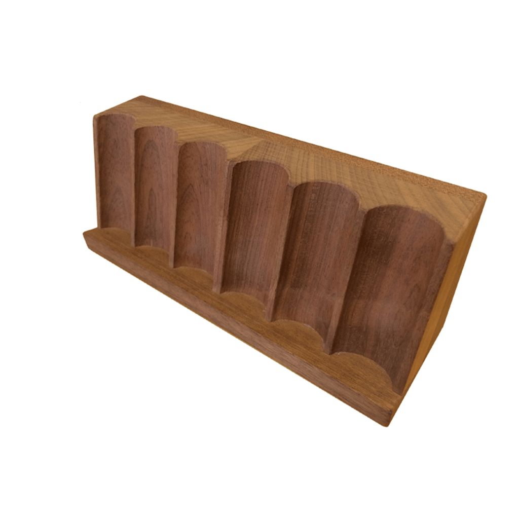 Mahogany Chip Rack