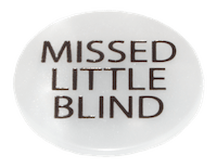 Poker Professional "Missed Little Blind" Marker Button
