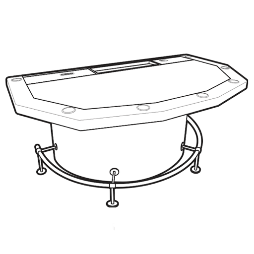Professional Back Jack Table Drawing